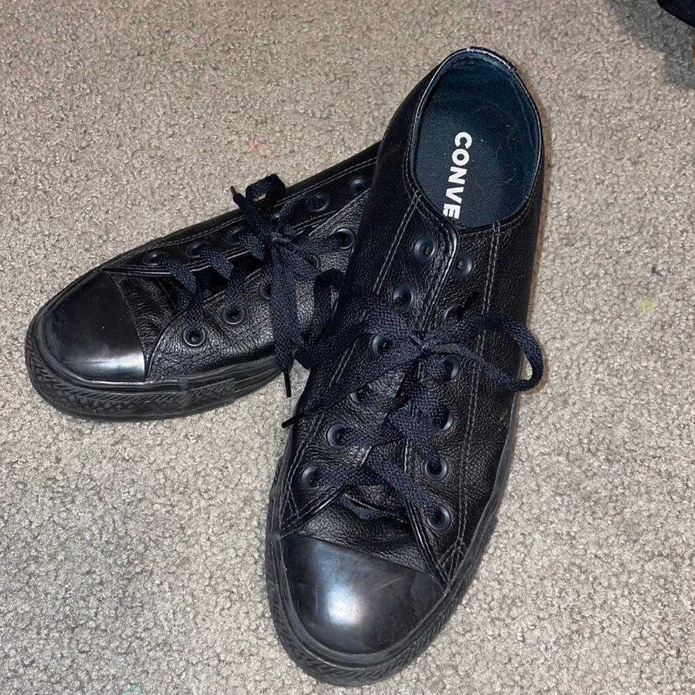 Leather Converse Shoes BRAND NEW